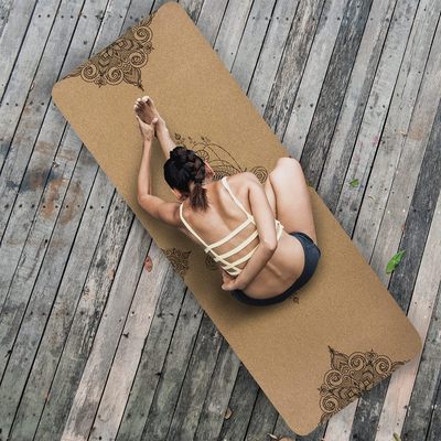 Cork Yoga Mat-1